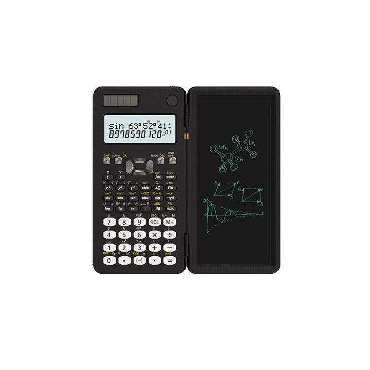 ماشین حساب به همراه پد یاد داشت گرین لیون مدل Green Lion Scientific Calculator & Writing Pad GNSCALWPAD